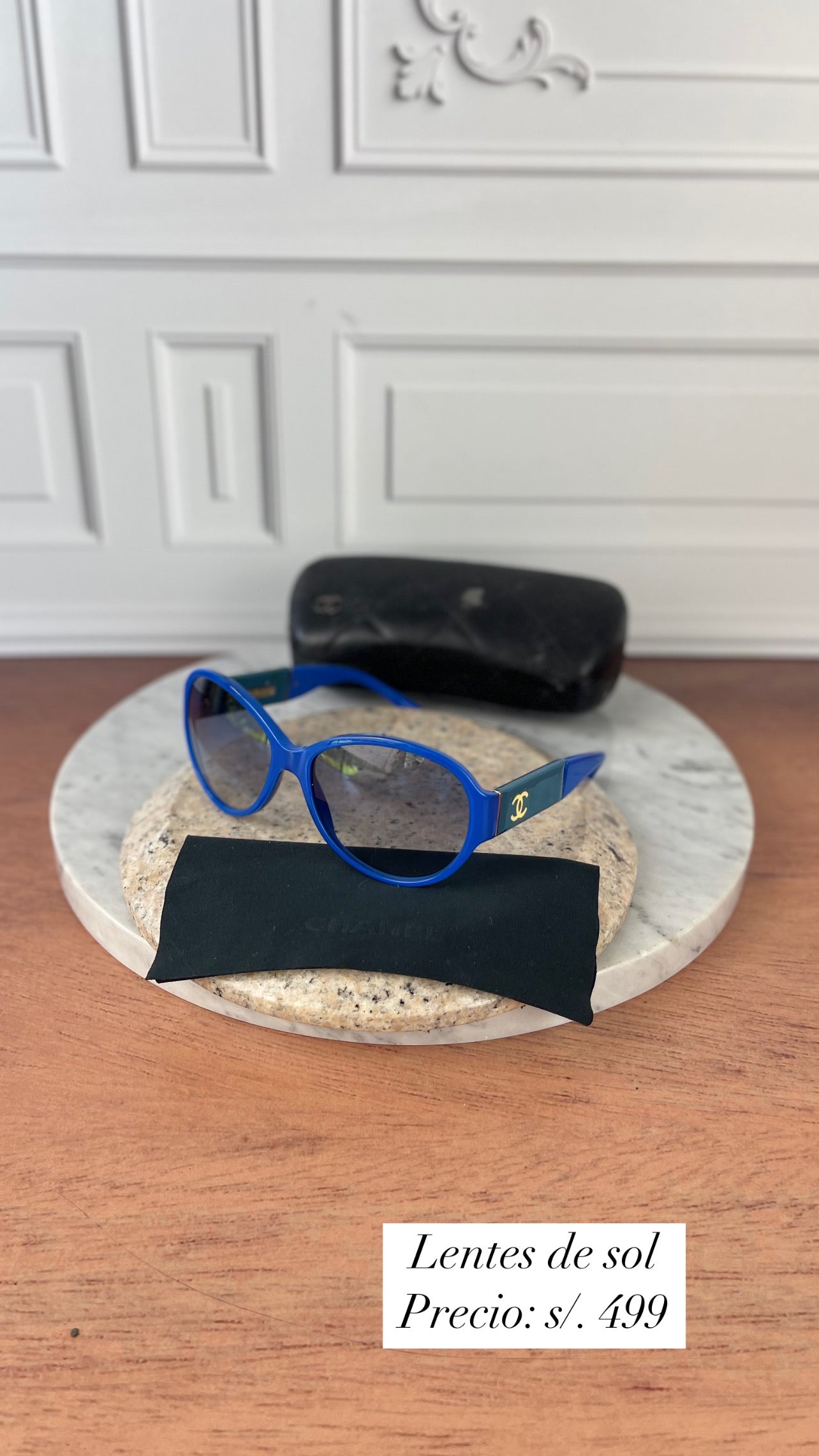 Lentes de sol Chanel