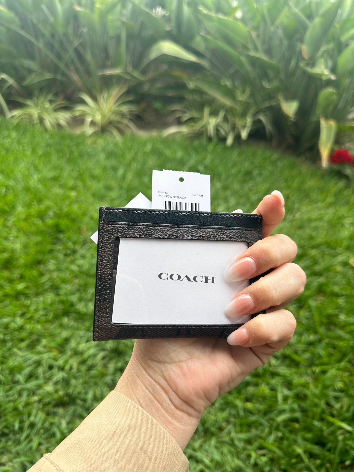 Tarjetero Coach