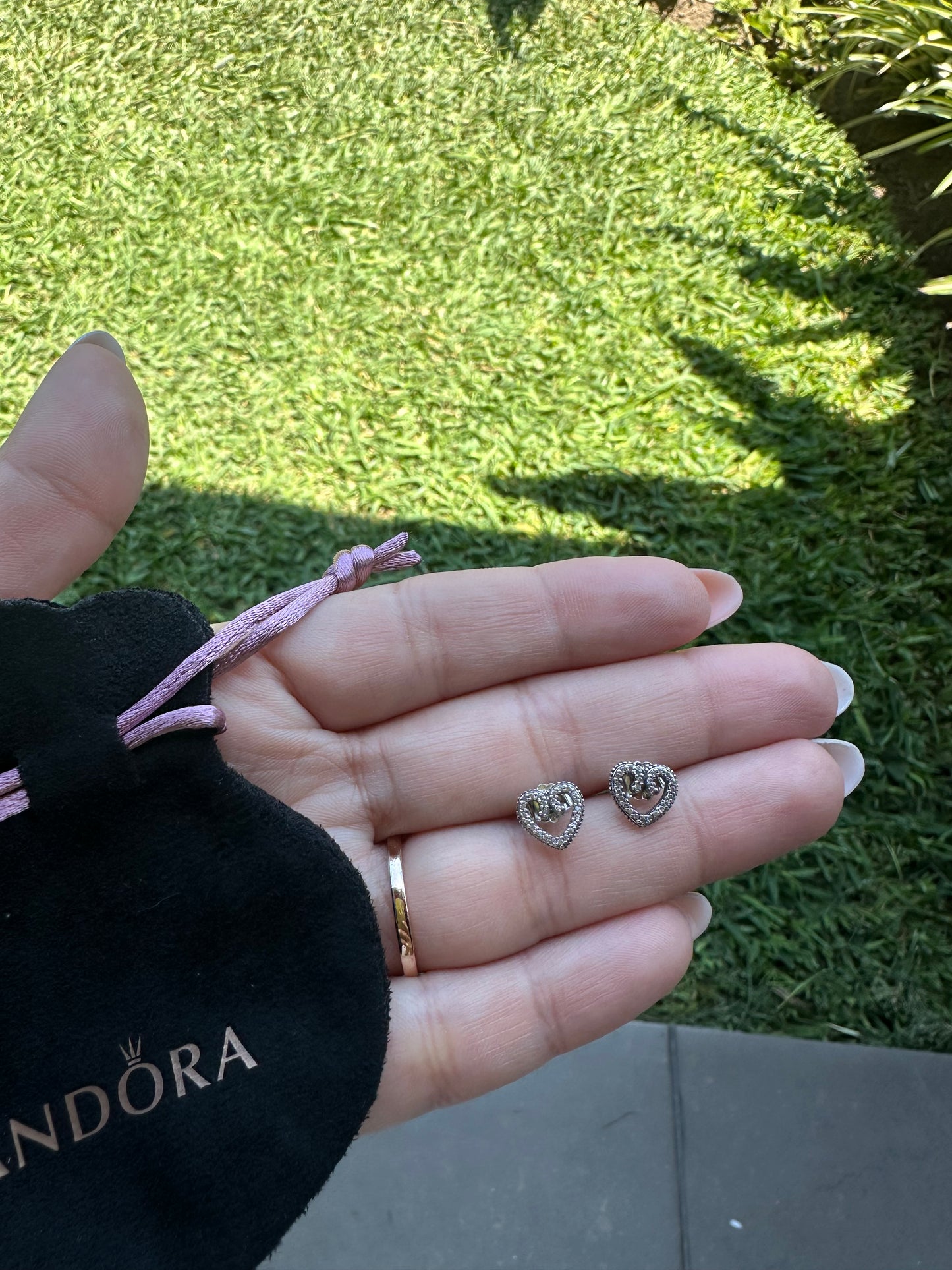 Aretes Corazón Pandora