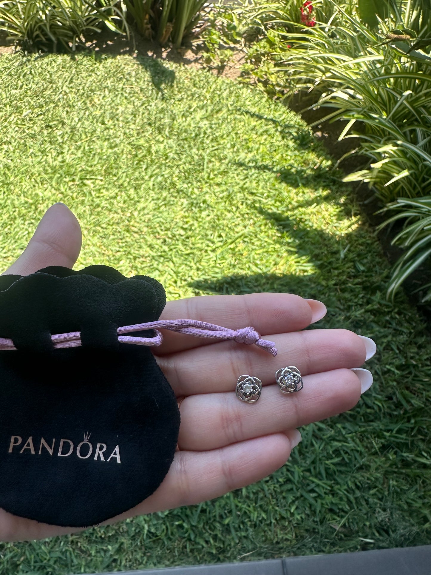 Aretes Flor Pandora