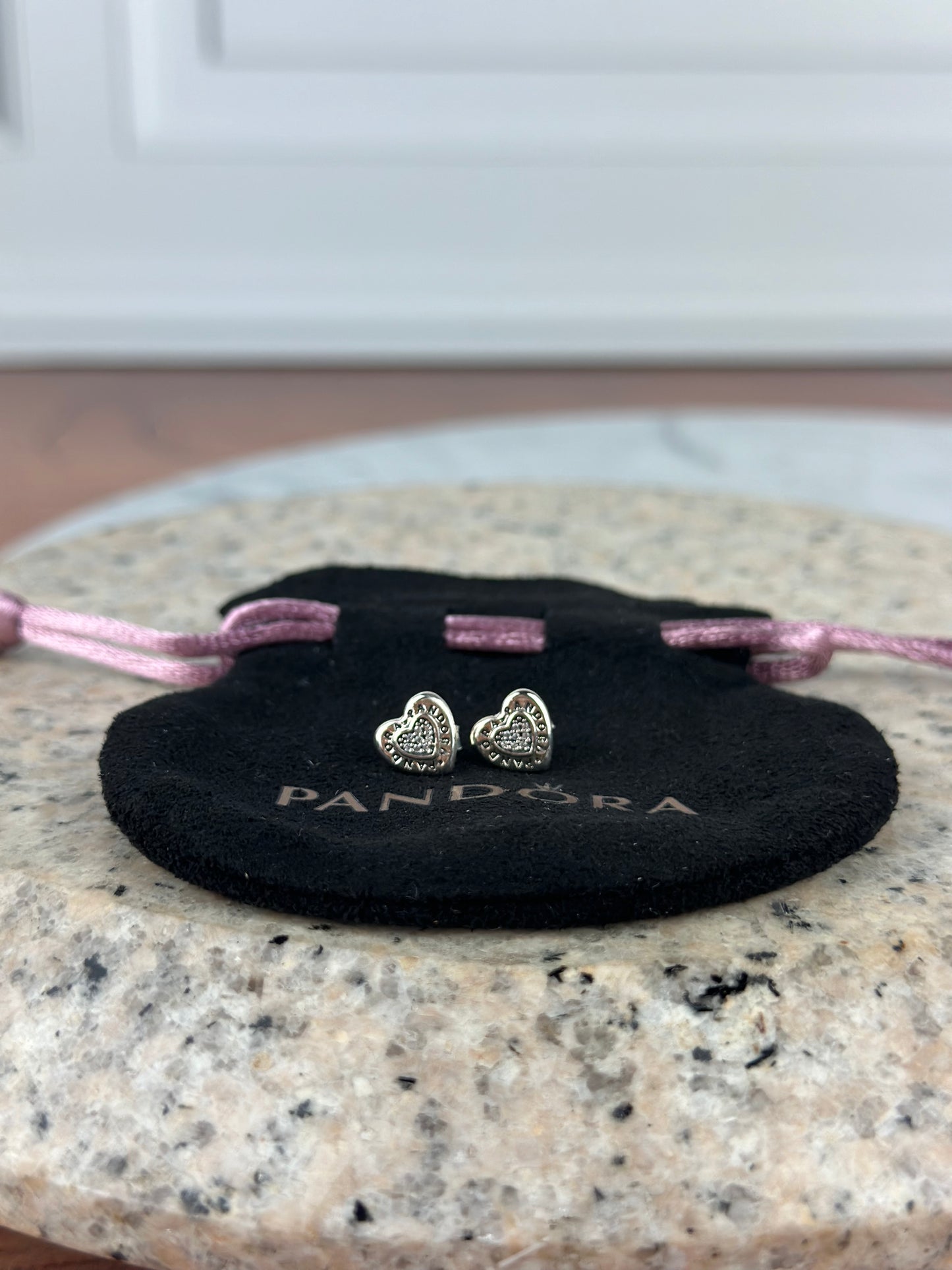 Aretes Corazón Pandora